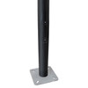 Round Tapered Anchor Base Fiberglass Light Pole (10F6RTAB) - Bottom View