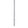 15 Foot Above Grade Round Tapered Direct Burial Aluminum Light Pole (15A45RTDB) - Supply and Hand Hole