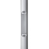 16 Foot Round Tapered Anchor Base Aluminum Light Pole, Quick Ship (QS16A57RTAB) - Open Hand Hole