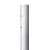 16 Foot Round Tapered Anchor Baser Aluminum Light Pole (16A57RTAB) - 3 Inch Tenon Adapter