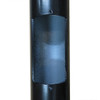Round Straight Aluminum Light Pole, 12 Foot Above-Grade, 4 Inch Diameter, Direct Burial - Open Hand Hole