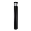 Round LED Bollard Light with Louvers and Adjustable Power and Color temperature with Flat Top-Thumbnail_BOLRL