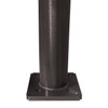 15 Foot Round Tapered Steel Light Pole - 5.1 Inch Diameter, 11 Gauge, Quick-Ship (QS15S51RT125)