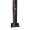 15 Foot Round Tapered Steel Light Pole - 5.1 Inch Diameter, 11 Gauge, Quick-Ship (QS15S51RT125)