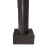 15 Foot Round Tapered Steel Light Pole - 5.1 Inch Diameter, 11 Gauge, Quick-Ship (QS15S51RT125) - Base Cover