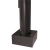 15 Foot Round Tapered Steel Light Pole - 5.1 Inch Diameter, 11 Gauge, Quick-Ship (QS15S51RT125) - Base Cover