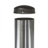 Aluminum round pole 14A4RSH125 top unattached