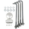 Aluminum Pole 14A4RTH125 Included Components