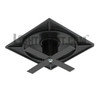 square pole cap 6 in. dynamic view