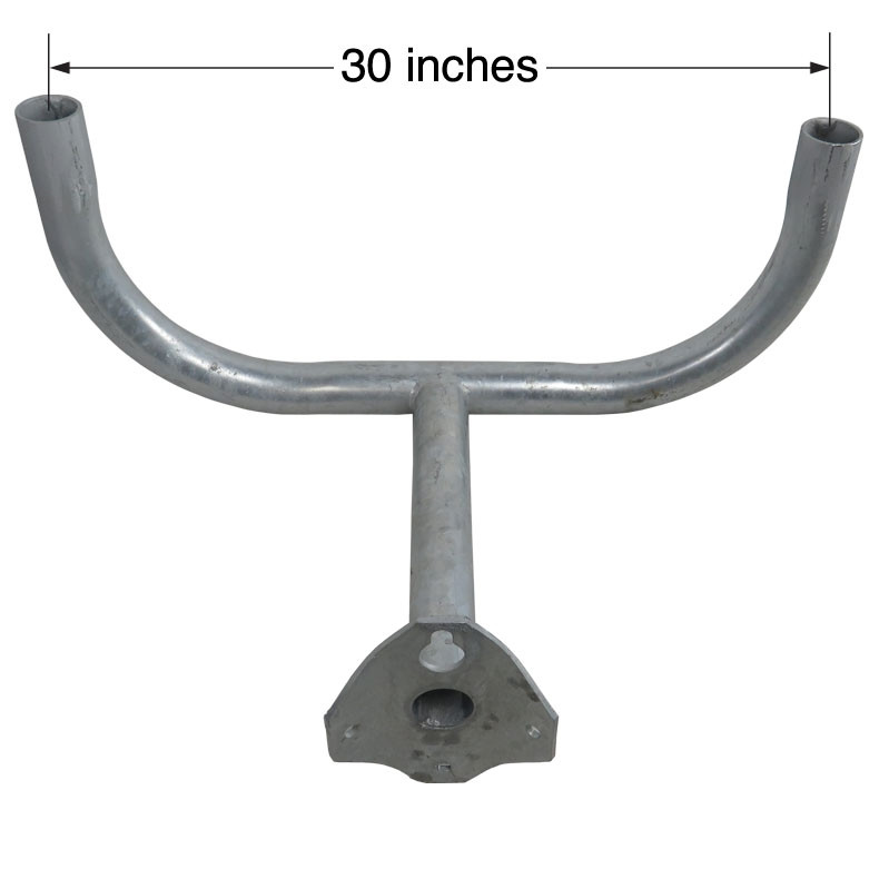 Double Flood Light Bracket For Wood Poles Flood Light Brackets