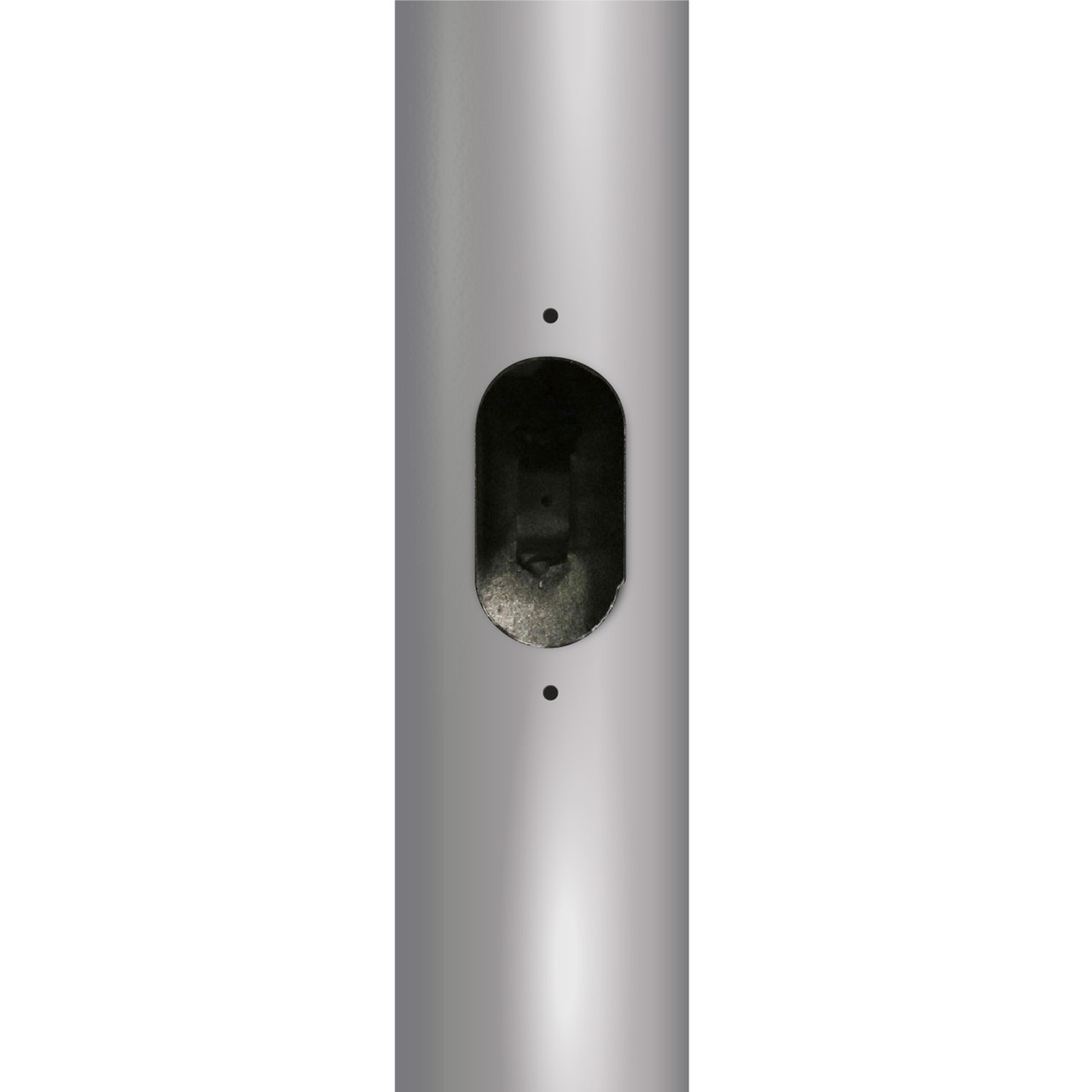 Round Hinged Base Aluminum Light Pole 10 ft 4 in - .125 in