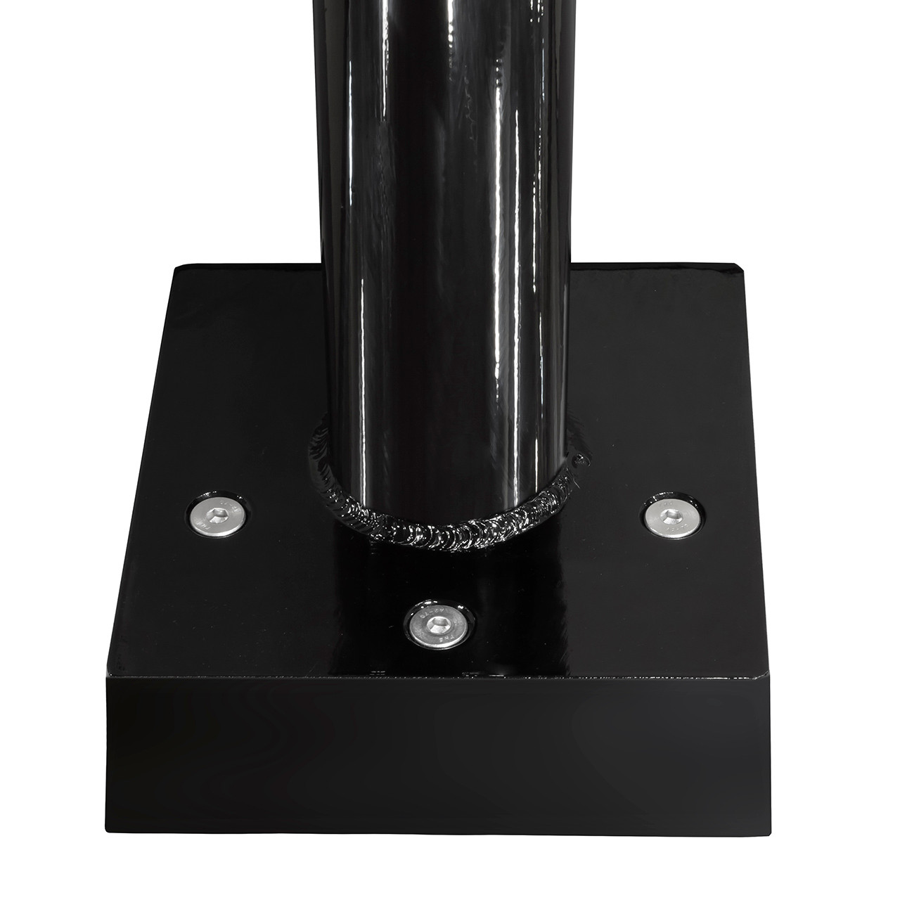 Round Hinged Base Aluminum Light Pole 10 ft 4 in - .125 in