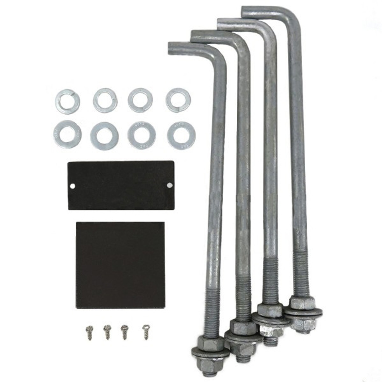【予約受付中】 Square Hinged Base Aluminum Light Pole 8 ft 4 in | LightMart.com ライト・ランタン