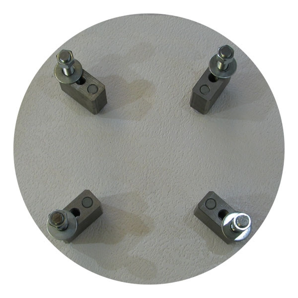 1 Inch Pole Base Anchor Bolt Adapters