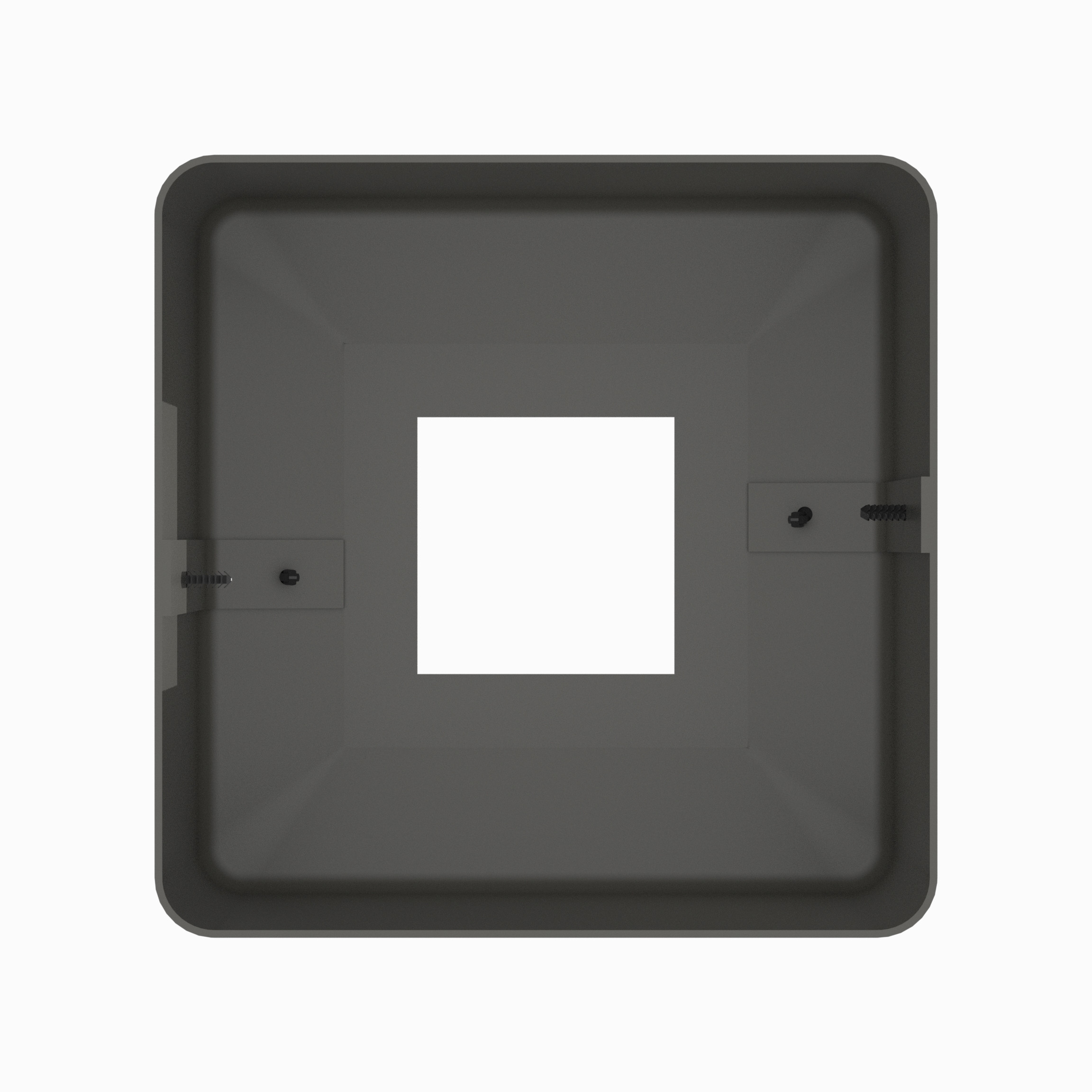 Light Pole Base Cover for 4 Inch Width Square Poles