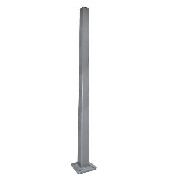 Square Tapered Steel Light Pole 35 ft 6.81 in 11 gauge Square Tapered