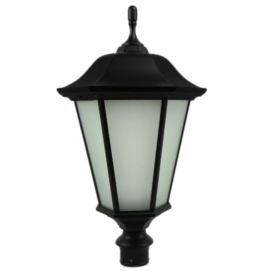 Windsor LED Light Pole Kit with Lantern Fixture 4 Inch Diameter Light