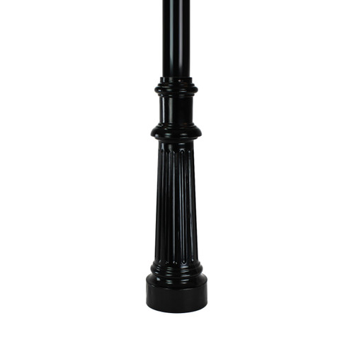61094 Wexford Series, 3 inch Round Aluminum Light Pole Assembly Direct Burial - thumbnail