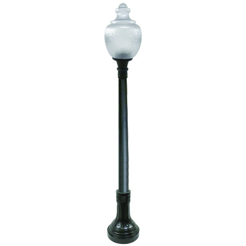 Decorative Anchor Base LED Pole Kit with Standard Acorn - 4 inch