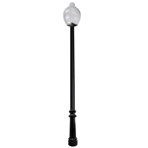 Windsor Direct Burial Decorate LED Light Pole Kit with Economy Acorn Fixture- 3 Inch Diameter-Thumbnail