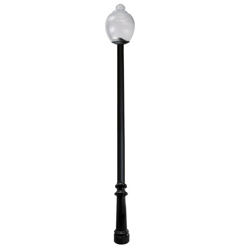 Windsor Direct Burial Decorative LED Pole Kit  4 Inch Diameter