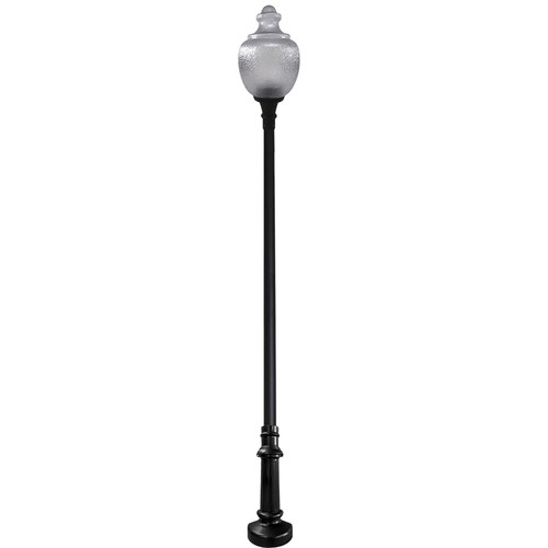 Worthington Direct Burial Decorative LED Light Pole Kit with Standard Acorn Fixture - 3 Inch Diameter- Thumbnail