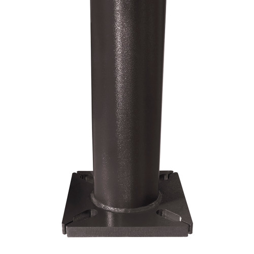 30 Foot Round Tapered Steel Light Pole - 7.5 Inch Diameter, 11