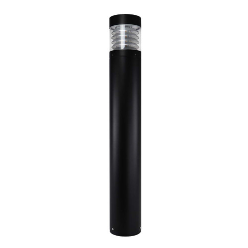 Round LED Bollard Light with Louvers and Adjustable Power and Color temperature with Flat Top-Thumbnail_BOLRL