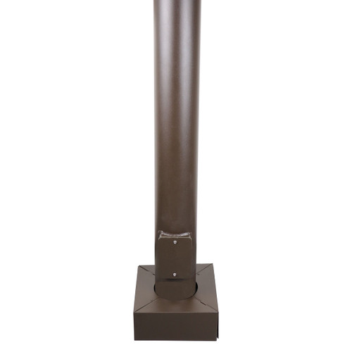 39 Foot Round Tapered Steel Light Pole