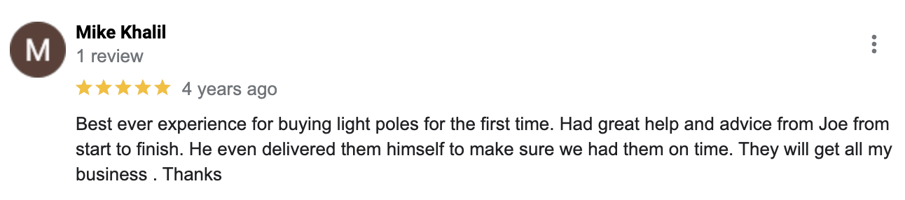 Reviews about great price and quality