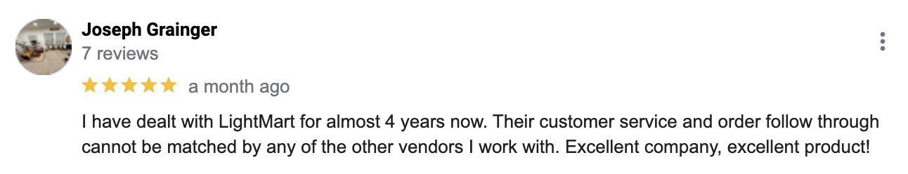 Reviews about great price and quality