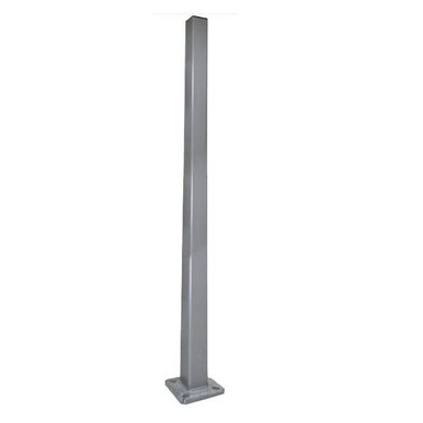 30 Foot Square Tapered Steel Light Pole 7.13 Inch Wide 7 Gauge