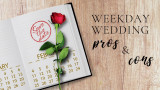 The benefits of having a midweek wedding &  4 Ideas for spring weddings