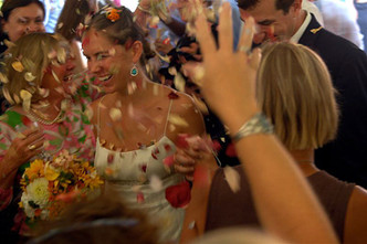 Kate & Alex's Petal Toss