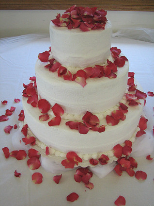 Margorie Peter Wedding Cake
