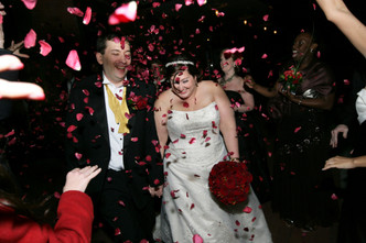 Meg & Ross Petal Toss