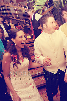 Skylers & Melissas Wedding Petal Toss