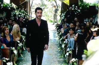 Flyboy Naturals freeze dried rose petals were used for the wedding scene in the pilot of the new show Lucifer on Fox! Lucifer walks thru the custom blend of Flyboy Naturals Bridal White Rose Petals & Champange Rose Petals we created for the wedding scene