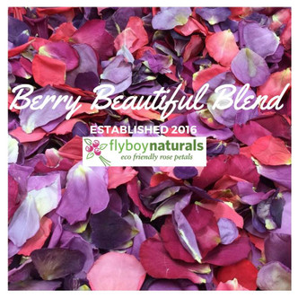 Berry Beautiful Blend Rose Petals