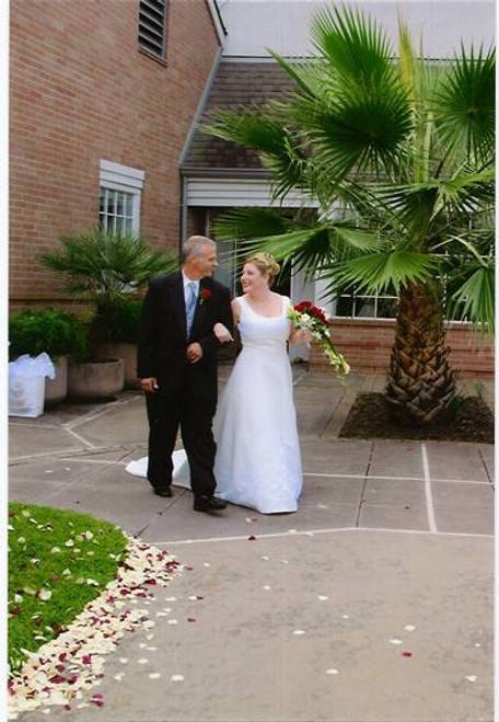Here comes the bride...Heather