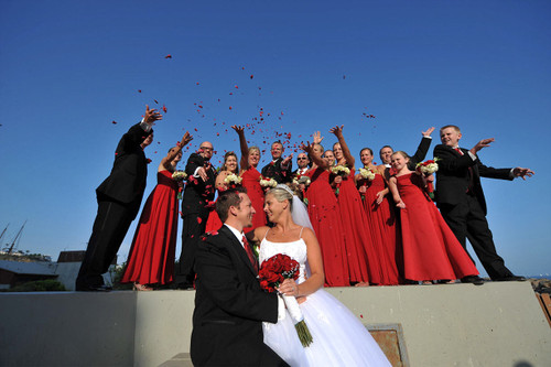 Kim & LJ Bridal Party
