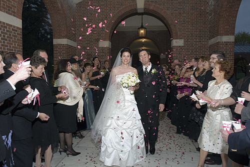 Brewer-Rovero Wedding Rose Petals