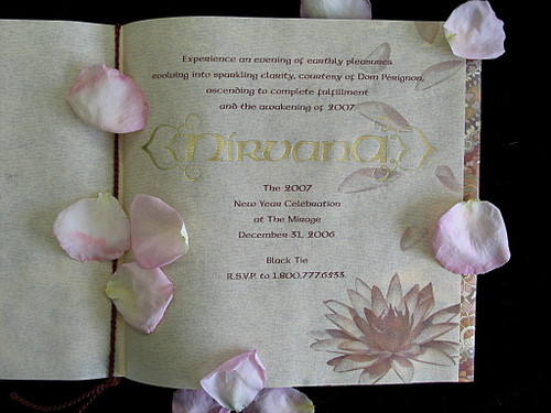 Mirage -Las Vegas Invitations