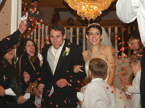 Jessica & Caleb's Petal Toss