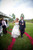 Lindsay & Andrews Rose Petal WeddingAisle