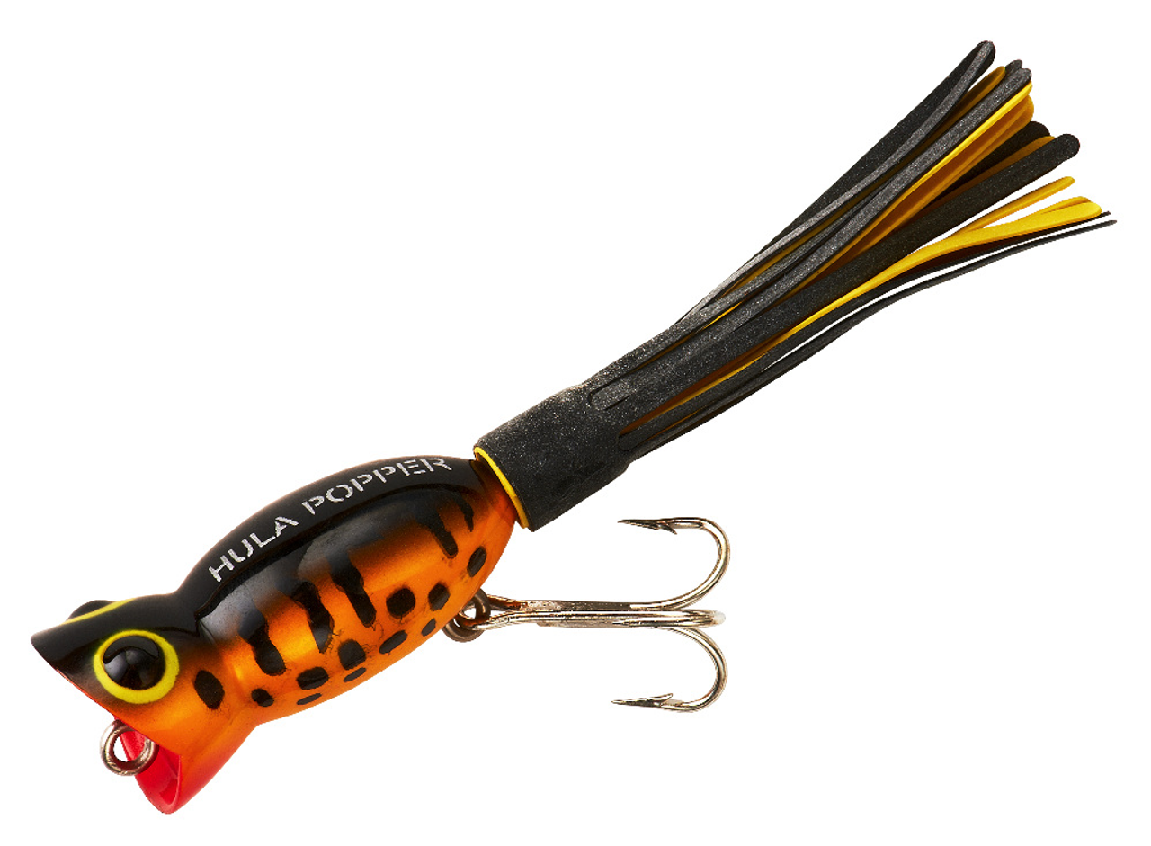 Arbogast Teeny Hula Popper G730: Yellow Coach Dog - Vimage Outdoors