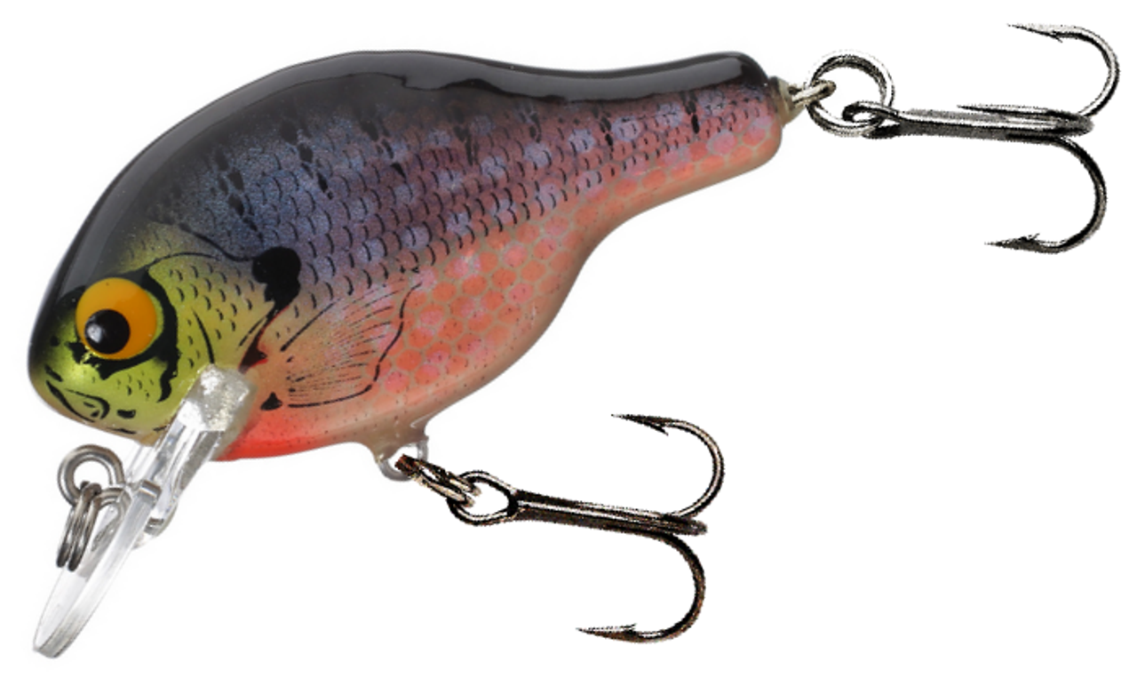 Bagley Small Fry Balsa Bream 1/4oz: Bream on White - Vimage Outdoors