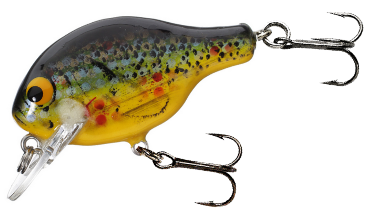 Bagley Small Fry Balsa Bluegill 1/4oz: Pumpkin Seed