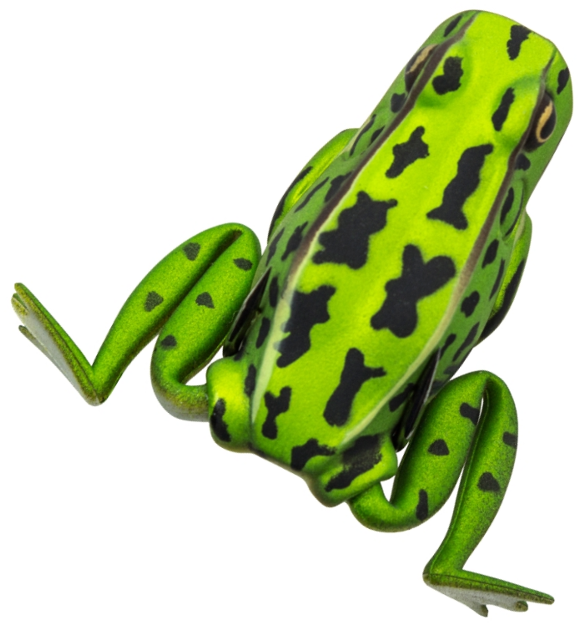 LunkerHunt Lunker Popping Frog 1/2oz: Green Tea - Vimage Outdoors