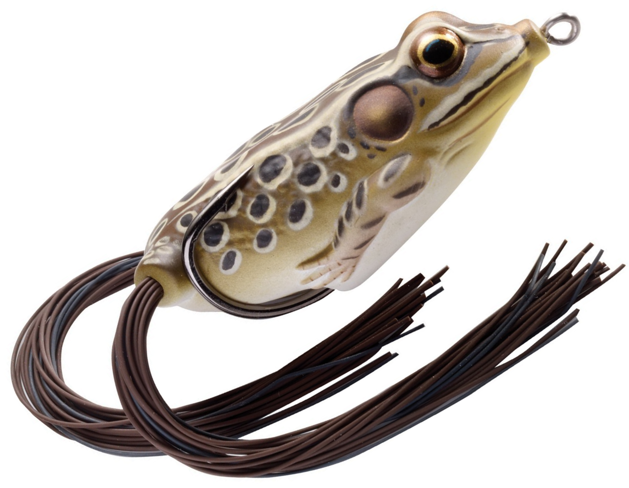 LiveTarget Hollow Body Frog Tan Brown